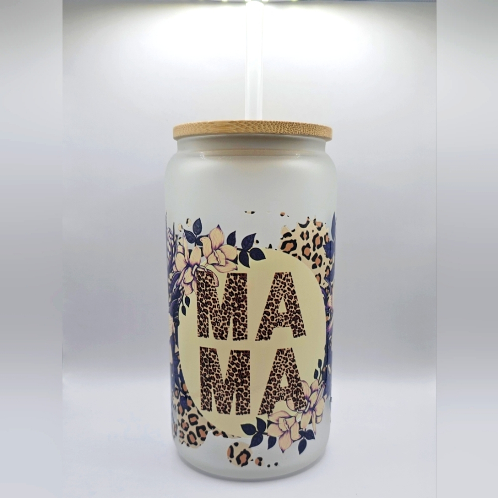 Mama Floral 16oz cup